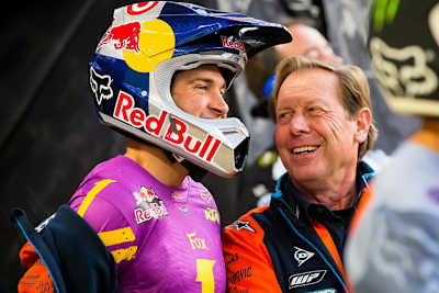 Roger DeCoster (re.) mit Ryan Dungey