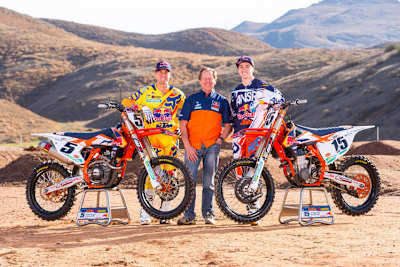 Die KTM-Aushängeschilder Ryan Dungey und Marvin Musquin