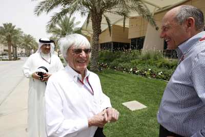 Bernie Ecclestone und Ron Dennis