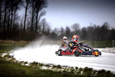 Pierre Gasly und Max Verstappen: Guten Rutsch!