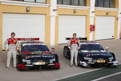 Mattias Ekström und Jamie Green (re.)