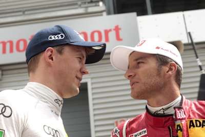 Zwei Champions: Mattias Ekström und Timo Scheider