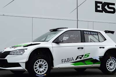 Der Skoda Fabia R5 von EKS