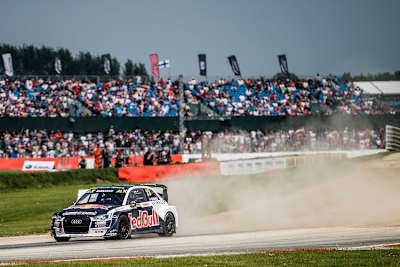 Andreas Bakkerud in Silverstone