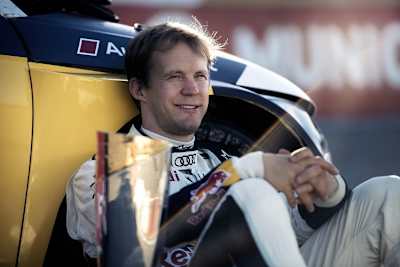 Titelverteidiger und Tabellenführer Mattias Ekström