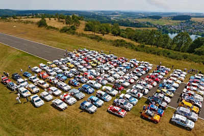 Die Autos waren weider einmal die Stars