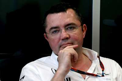 McLaren-Renndirektor Eric Boullier: «Meine wichtigste Aufgabe auf war es, die beste Lösung für diese japanisch-englische Suppe zu finden, die aus zwei komplett unterschiedlichen Zutaten besteht»
