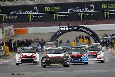 Auftaktsieger Mattias Ekström im Audi s1