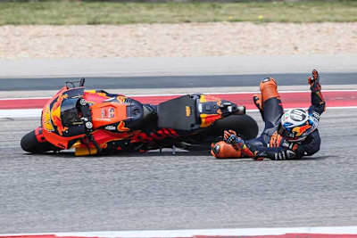 Sturz am Freitag: Pol Espargaró 