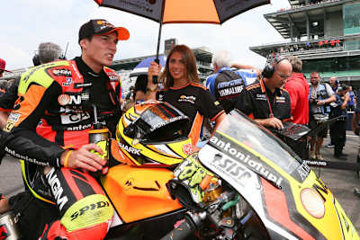 Aleix Espargaró in Indy auf dem Startplatz: Als WM-Siebter ein begehrter Mann