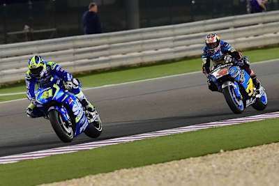 Aleix Espargaró kommt mit dem Chassis der neuen GSX-RR nicht zurecht