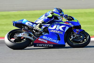 Aleix Espargaró (Suzuki) beim Silverstone-GP