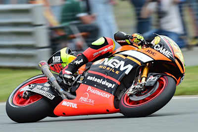 Aleix Espargaró (Forward-Yamaha) auf dem Sachenring