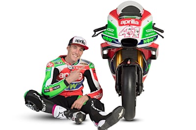 Aleix Espargaró mit der Aprilia RS-GP 18