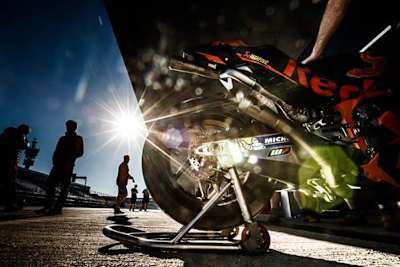 Die KTM von Pol Espargaró in Jerez