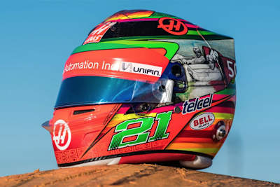 Der neue Helm von Esteban Gutiérrez