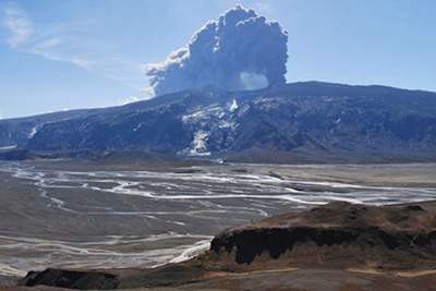 Die Aschewolke des Eyjafjallajökull sorgte für Chaos 