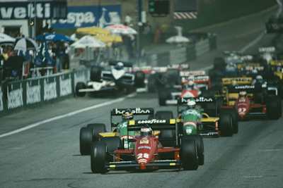 1987 brauchte es einige Startversuche