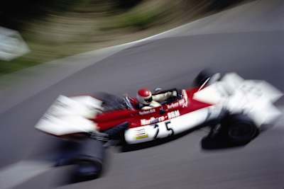Helmut Marko in Clermont-Ferrand 1972, fotografiert von Rainer W. Schlegelmilch
