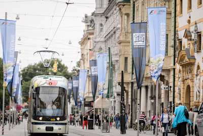 Auch Graz steht als «Grand Prix-Hauptstadt» ganz im Zeichen der Formel 1