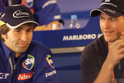 Heinz-Harald Frentzen und Ralf Schumacher