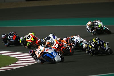 Fabio Quartararo war in Katar der bestplatzierte Moto2-Rookie