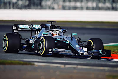 Lewis Hamilton im neuen Silberpfeil