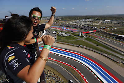 Die Fans in Austin dürfen sich freuen: Schon am Mittwoch bietet ihnen Daniel Ricciardo Formel-1-Action vom Feinsten