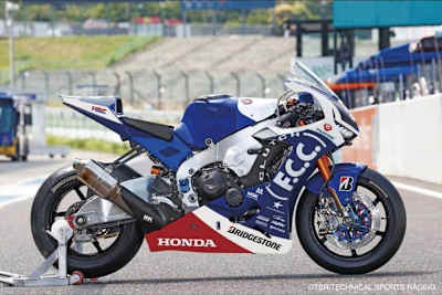 So sieht die F.C.C. TSR Honda für die Endurance-WM 2017/18 aus