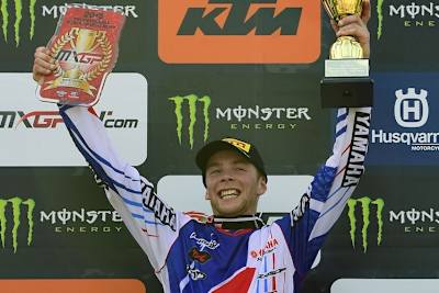 Romain Febvre liess sich von seinen französischen Landsleuten feiern