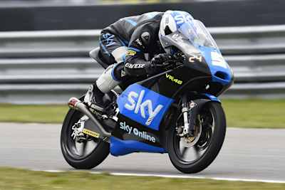 Romano Fenati auf der KTM des Sky VR46-Teams von Valentino Rossi
