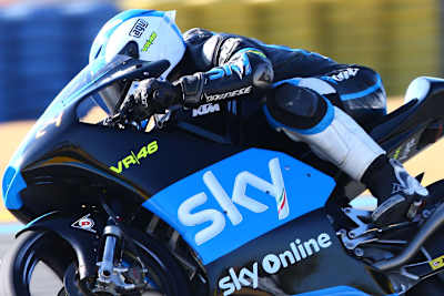 Romano Fenati auf der Sky VR46-KTM