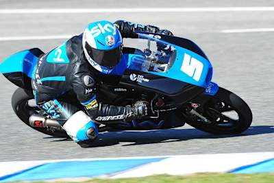 Romano Fenati: Tagesbestzeit am Dienstag in Jerez