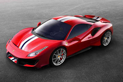 Der Ferrari 488Pista mit V8-Motor und 720 PS