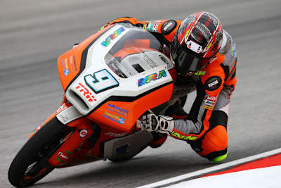 2013: Toni Finsterbusch auf der Kalex-KTM des Kiefer-Teams