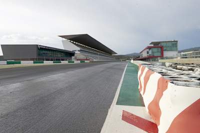 Teststrecke in Portugal