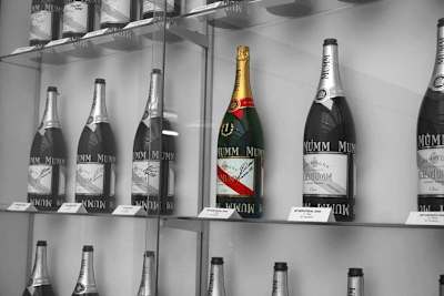 Die einzige verkorkte Flasche bei Sauber