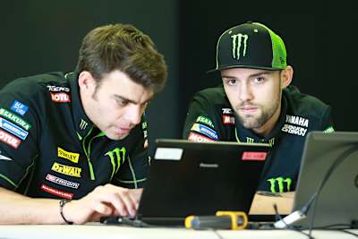 Jonas Folger mit Crew-Chief Nicolas Goyon