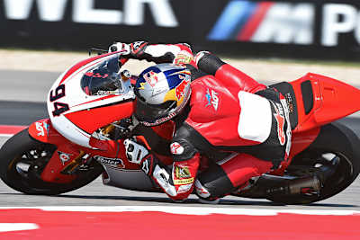 Jonas Folger beim WM-Lauf in Austin/Texas