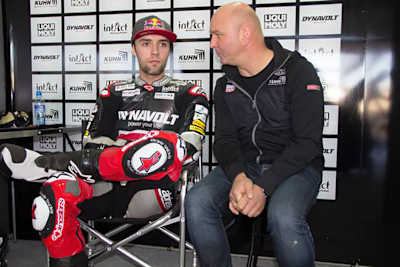 Jonas Folger mit Jürgen Lingg