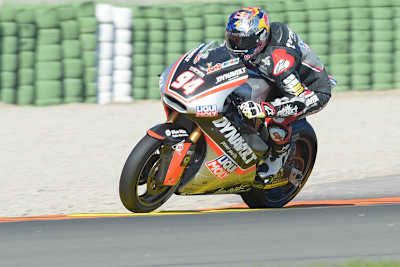 Jonas Folger im November beim ersten Test mit dem Intact-GP-Team