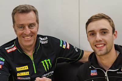 Hervé Poncharal mit Jonas Folger