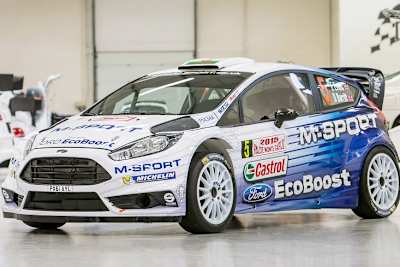 Das neue Design des Ford Fiesta RS WRC von M-Sport