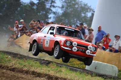 Der Ford Escort war ein sehr beliebtes Rallyeauto