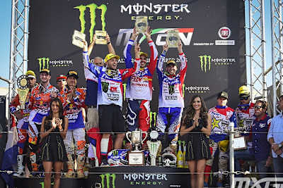 Team Frankreich gewann 2016 das MXoN knapp vor Holland