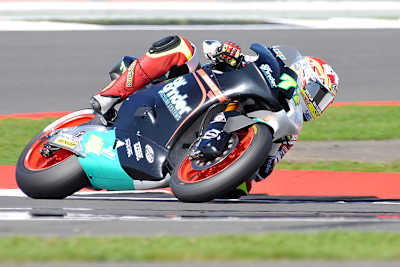 Dominique Aegerter auf der Suter des Kiefer-Teams