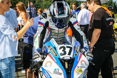 Mit Magenverstimmung am Start