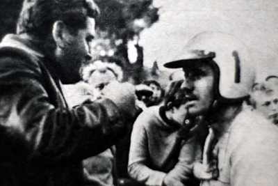 Paul Friedrichs mit Trainer Heinz Ramsch