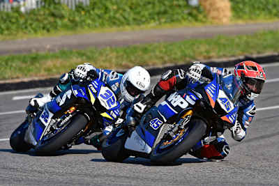 Frohburger Dreieck 2018: Nach dem Start der IRRC-Superbike-Piloten