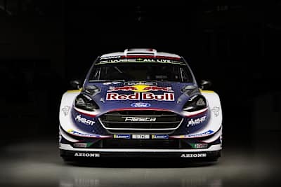 Front des Ford Fiesta WRC